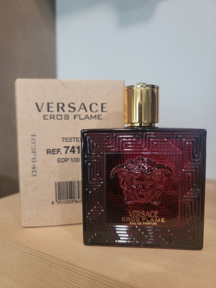 Versace Eros Flame 3.4 oz Eau de Parfum for Men Spray – Tester