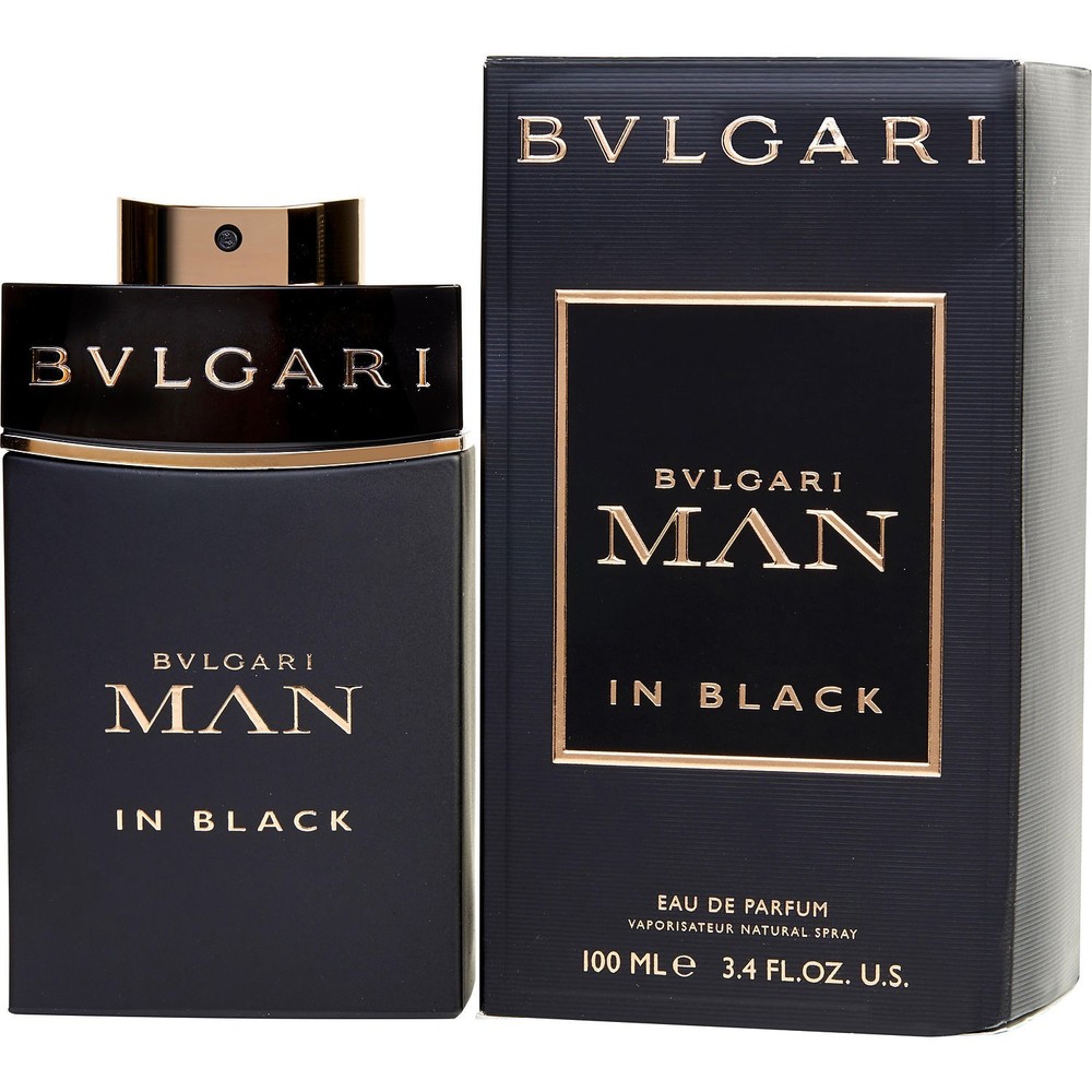 Bvlgari Man In Black EDP Cologne for Men 3.4 oz New in Box