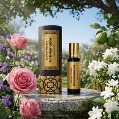 Scented Meadow Pure Romance Roll-On Perfume Oil for Men – 0.5 fl oz (15 ml)