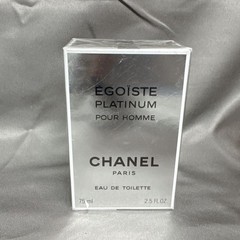 Chanel EGOISTE PLATINUM Pour Homme EAU DE TOILETTE 75ml w/ Sealed BOX