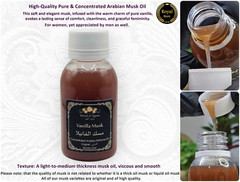 10x 100g Arabic Musk Tahara Set , High-Quality Perfume Oil 1kg مسك الطهارة أسود