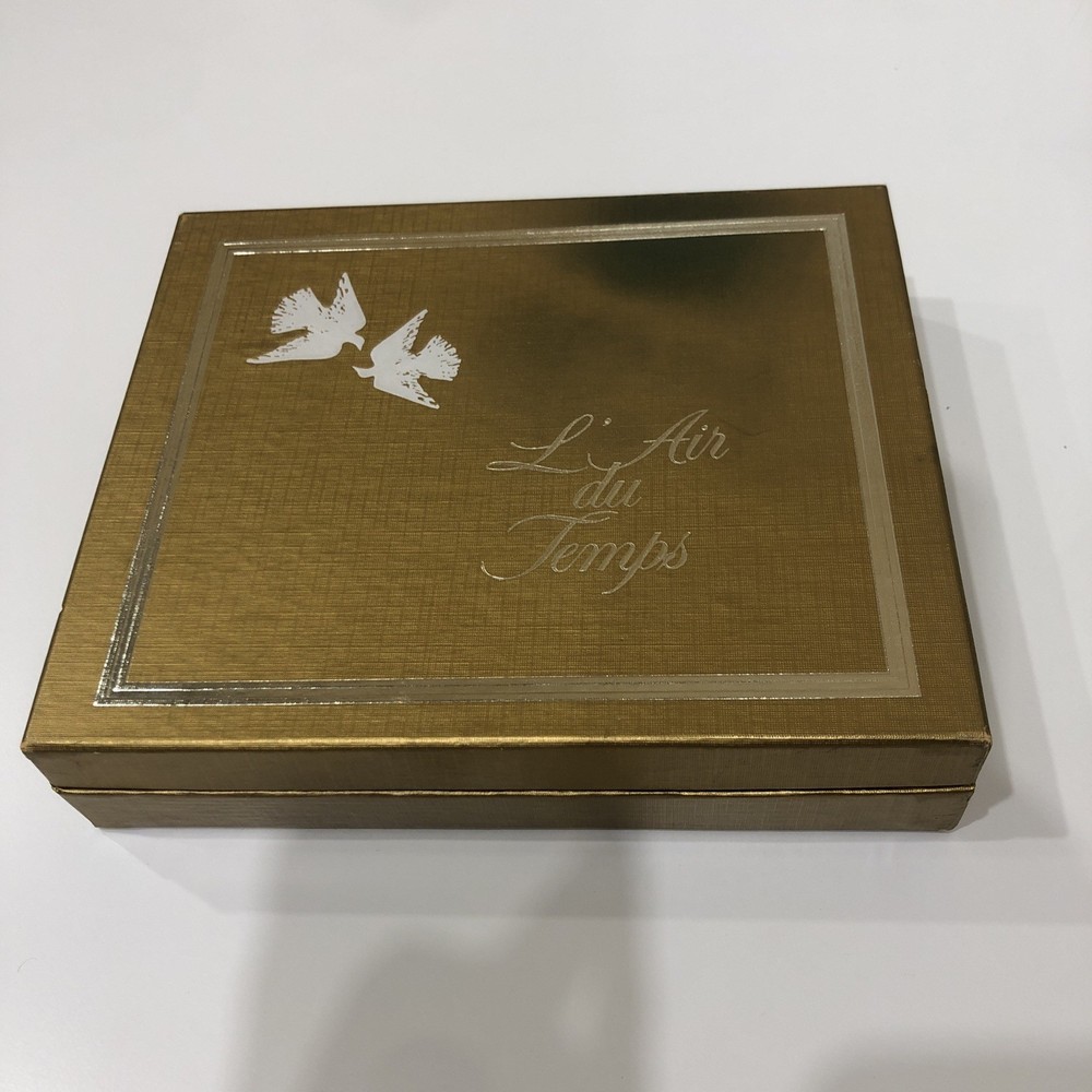 Vintage Nina Ricci L’Air du Temps 2-Piece Fragrance Gift Set Rare Estate Find