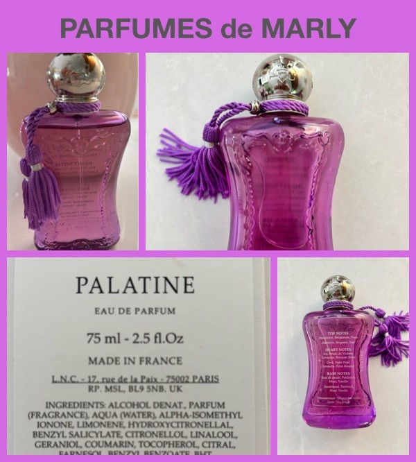 Parfums de Marly PALATINE Edp 2.5 fl.oz.- New in White Tester Box($410 value)