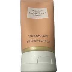COCONUT MILK & ROSE Victoria’s Secret 8 Oz 236 ml Cream Body Wash + Shea Butter