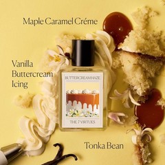 The 7 Virtues NIB Authentic Buttercream Haze Eau de Parfum 2 Sizes are optional