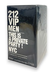 Carolina Herrera 212 VIP Men Eau de Toilette Spray (1.7fl.oz / 50ml) NEW SEALED
