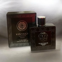 Secret Plus Vintage Heroes Noir Cologne for Men 3.4oz 100ml Eau de Parfum Spray