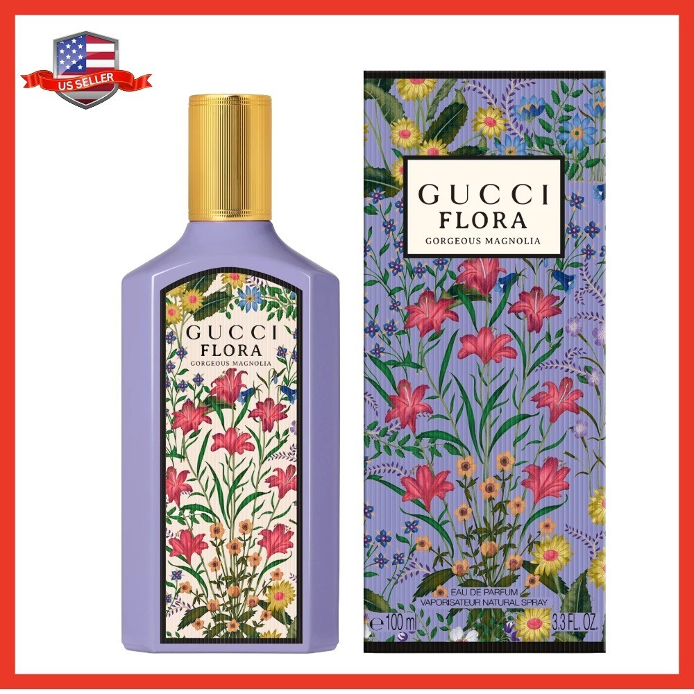 Gucci Flora Gorgeous Magnolia 3.3oz EDP Spray Women New Sealed Authentic