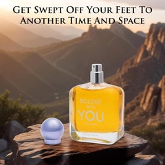 Bolder With You for Men Eau De Parfum Aromatic & 3.4 Fl Oz (Pack of 1)