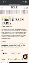 800$ worth Bisou Memoire Extrait de Parfum Spray for the price of one!