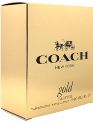 COACH GOLD PARFUM SPRAY FOR WOMEN 3.0 Oz / 90 ml BRAND NEW SEALED IN BOX!!!
