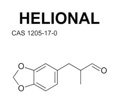 Helional CAS 1205-17-0 Ocean Propanal Floral Melon Fragrance 30ml-1L