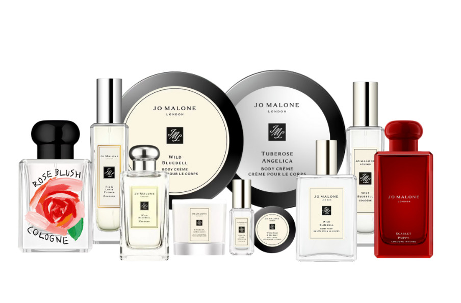 Jo Malone Cologne Wild Bluebelle Scarlet Perfume Hand Wash Body Creme YOU PICK