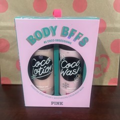 New Victoria’s Secret PINK Coco Body BFFS Gift Set body lotion & wash