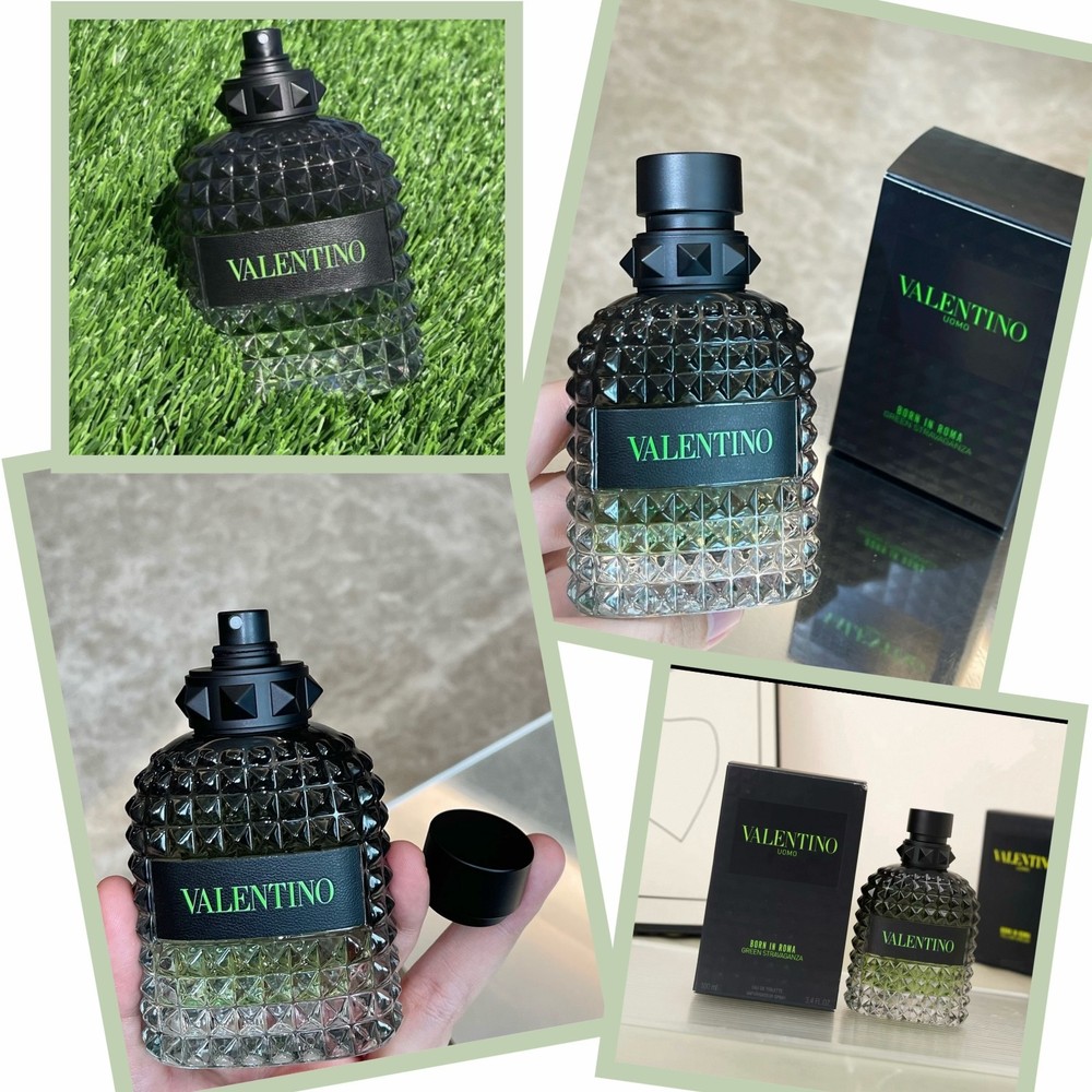 Valentino Uomo Born In Roma Green Stravaganza Eau De Toilette EDT Spray for Men
