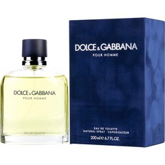 Dolce & Gabbana Pour Homme by D&G 6.7 oz / 200 ml EDT Cologne for Men New In Box