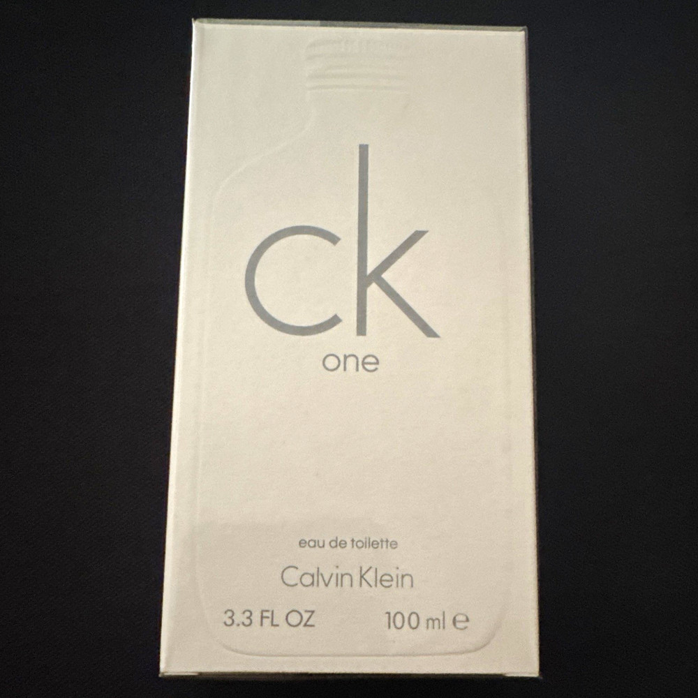 Calvin Klein ck one Eau de Toilette Spray Perfume Regular Size 3.3 fl oz