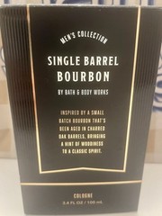 BATH AND BODY WORKS SINGLE BARREL BOURBON COLGONE FOR MEN 3.4 FL OZ (NEW IN BOX)