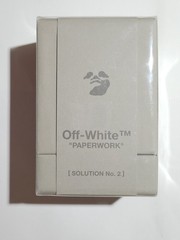 3.4oz New SEALED Box Off-White Paperwork Solution No. 2 Fresh Perfume w/Receipt