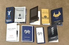 9 Men’s Fragrance Samples Azzaro Forever Wanted Burberry Hero Rabanne Phantom +