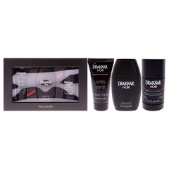 Drakkar Noir by Guy Laroche for Men – 3 Pc Gift Set