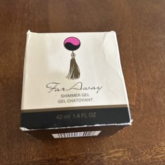 AVON FAR AWAY SHIMMER GEL 1.4 fl oz NEW DISCOUNTINUED