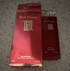 Secret Plus Red Dream Eau de Parfum EDP Spray Fragrance, Regular Size 3.4 fl oz