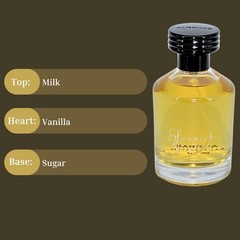 Al Rehab Spanish Vanilla Eau de Parfum Spray for Unisex, 3.33 Fl Oz (100 ml)