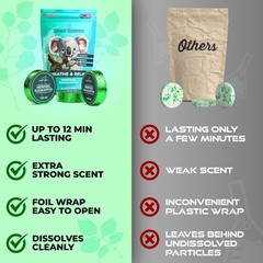 Shower Steamers for Men 15 Pack – Menthol Aromatherapy 15 Count (Pack of 1)
