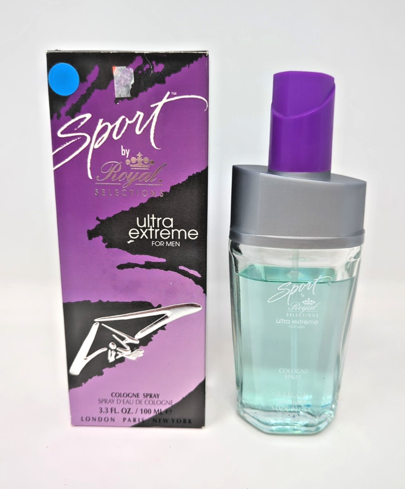 ultra extreme for men sport by royal selections 3.3 FL OZ Cologne Spray 90%