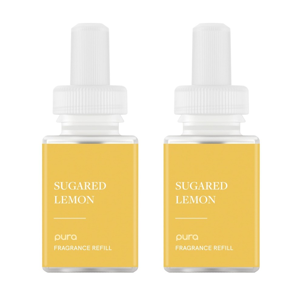 Pura Smart Home Scent Refill – Long-Lasting 2 Count (Pack of 1), Yellow