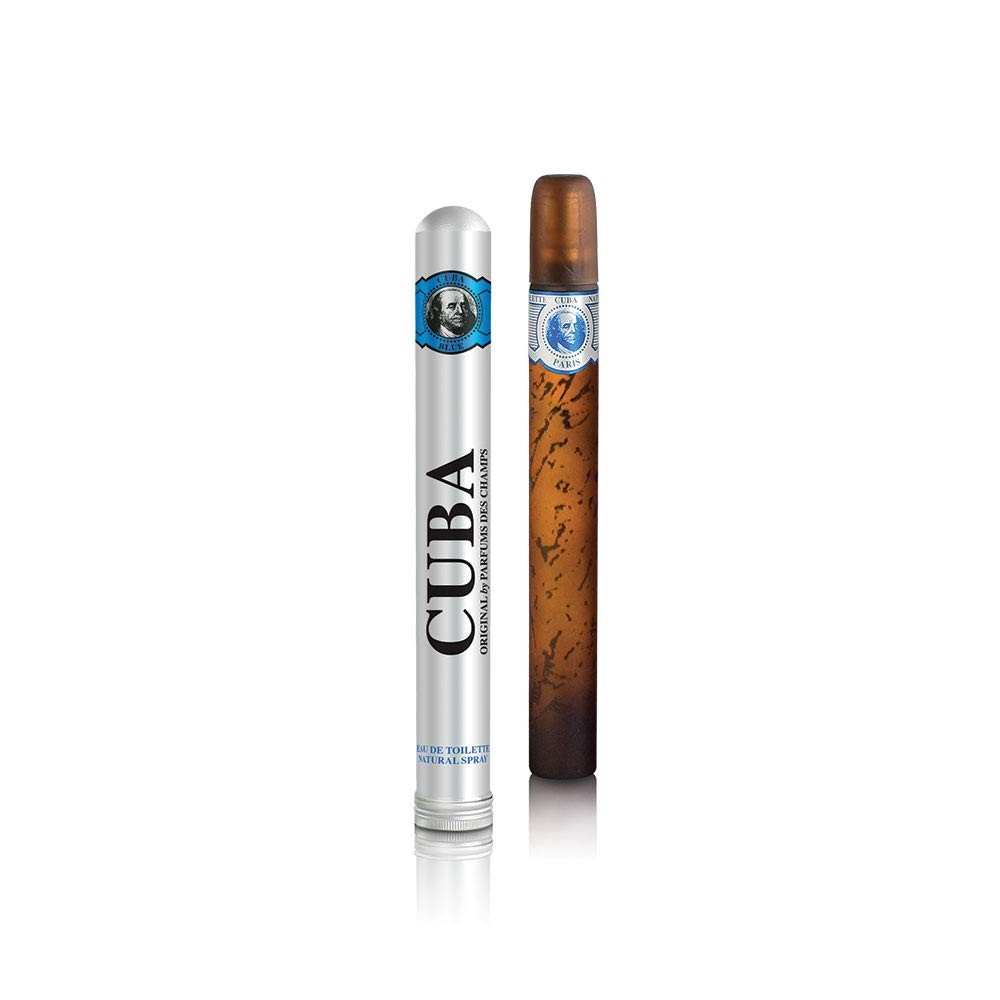 Cuba Blue By Cuba Eau de Toilette Spray for Men, 1.17 Fl Oz