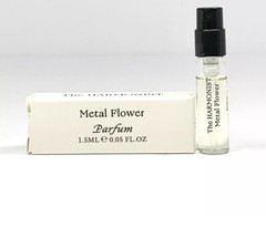 The Harmonist Metal Flower Parfum New Boxed Vial Spray Sample 1.5ml / 0.05 fl oz