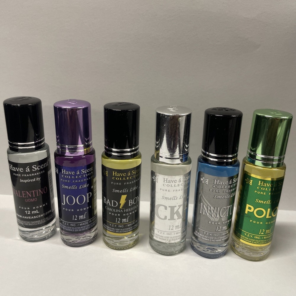 6 Pc Men Assorted Roll On Oil 12 ML Limited Time Only