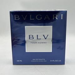 Bvlgari BLV Pour Homme 3.4 oz. 100 Ml New In Sealed Box Authentic *2024 Formula*