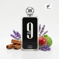 Afnan 9PM Eau De Parfum Spray for Men 3.4 oz 100ml New in Box Authentic