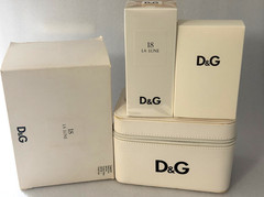 D&G LA LUNE 18 Eau De Toilette Spray 3.3 oz /Collection Vial Set/Vanity Case