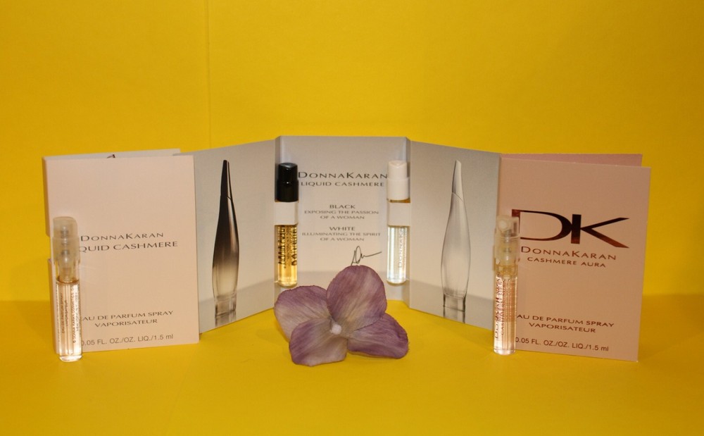Donna Karan Perfume Samples – Pure DKNY, Liquid Cashmere, Aura, My NY – U Pic