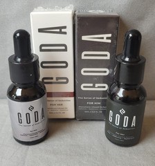 GODA Pheromones Perfume For Her Jasmine & Rose, For Him Citrus & Lavender,2/Pack