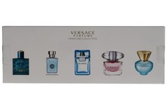 Versace Variety 5pc Gift Set Unisex Dylan T.+Bright C.+Eau F.+Pour H.+Eros 5m…