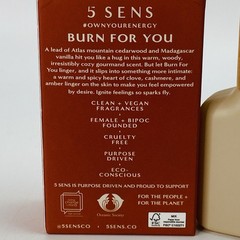 5 Sens ~ Burn For You ~ Eau De Parfum 1 Oz/ 30mL Fragrance Perfume Spray NEW