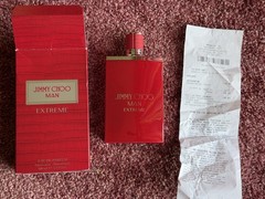 JIMMY CHOO MAN EXTREME 3.4 FL OZ. – SPRAYED LESS THAN 5 TIMES
