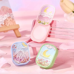 New 3Pcs Solid Perfume Balm Gift Set Portable Long Lasting Floral Women Perfume