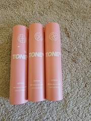 TONE Citrus On The Go Cologne 3.4 FL OZ Lot Of 3