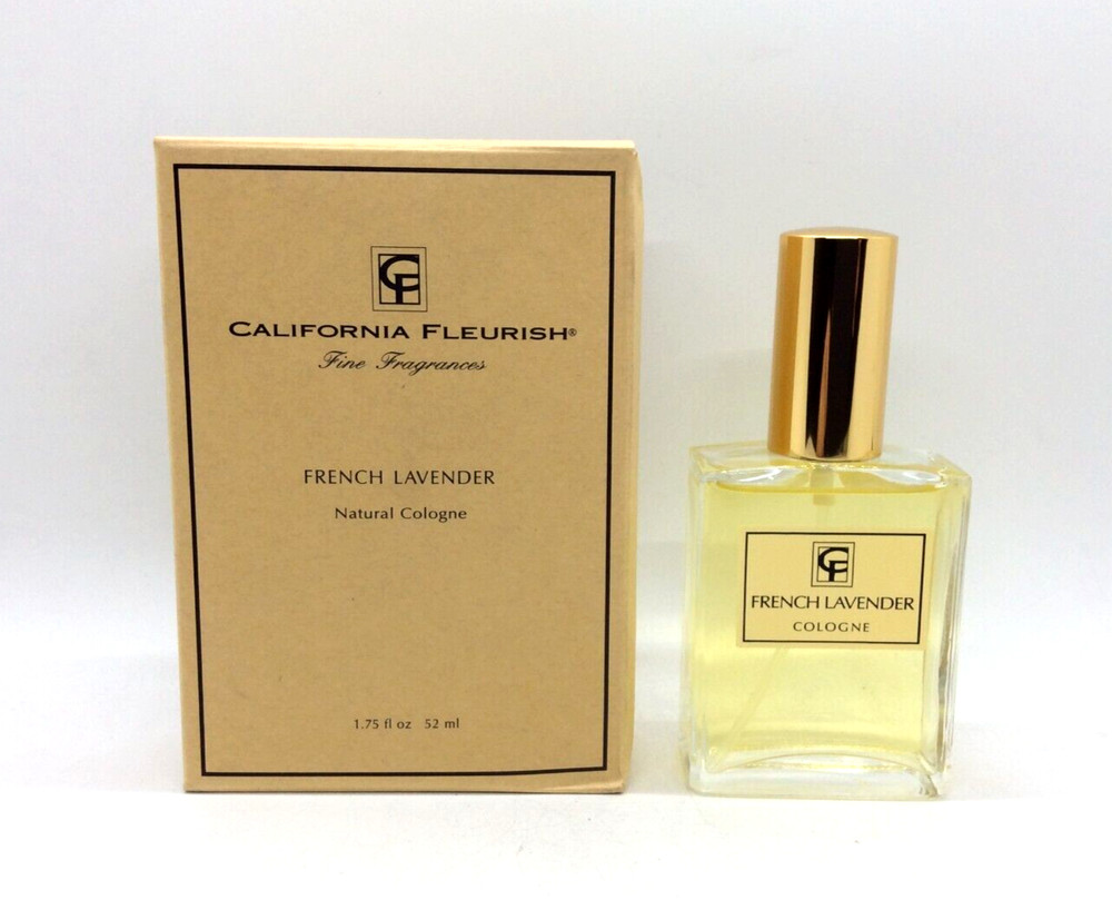 French Lavender by California Fleurish 1.75 oz / 52 ml natural cologne spray R25