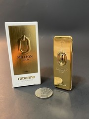 PACO RABANNE “MILLION GOLD”: ELIXIR” WOMENS : PARFUM INTENSE MINIATURE .17 fl oz