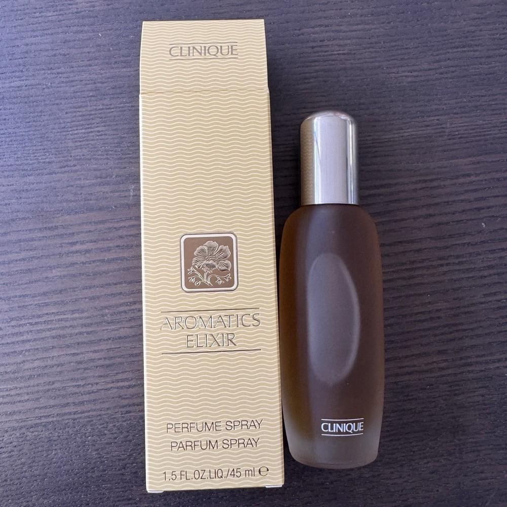 Clinique Aromatics Elixir Perfume Women’s Spray – 1.5 fl oz/ 45 ml New sealed
