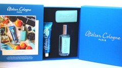 Atelier Cologne CLEMENTINE CALIFORNIA Set Pure Perfume, Leather Case, Hand Cream