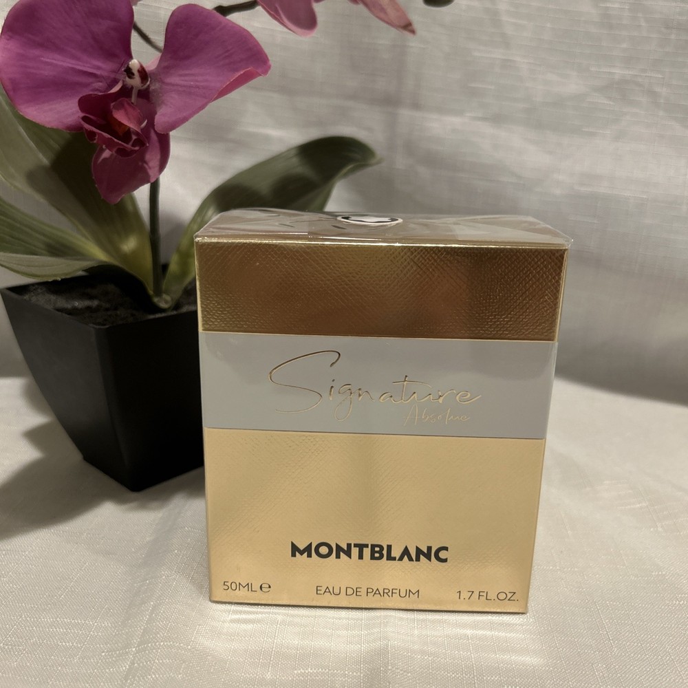 MONT BLANC Signature Eau De Parfum 1.7 oz / 50 ml New In Box Sealed
