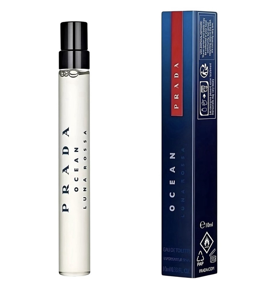 PRADA Luna Rossa Ocean Eau de Toilette Spray Travel Size 0.33 fl oz